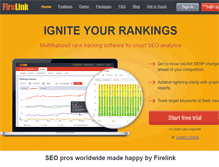 Tablet Screenshot of firelink.org